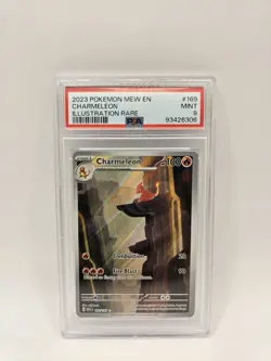 Pokemon Card Charmeleon 169/165 Pokemon 151 Illustration Rare PSA 9 Mint Eng - Image 1