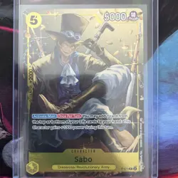 Sabo (Tin Pack Set Vol. 2) P-073 One Piece Promotion Cards Foil (*Sealed*) NM - Image 1