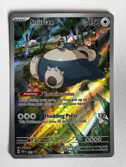 Snorlax - 051 - SV: Scarlet & Violet 151 Promo Card Pokemon TCG NM/M - Image 1