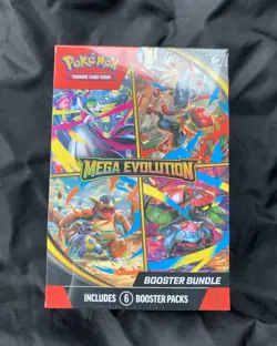 Pokemon Trading Card Game (TCG) Mega Evolution Booster Bundle - Image 1