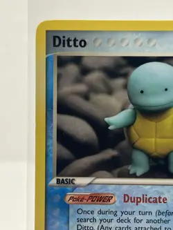 Pokemon EX Delta Species Ditto (Squirtle) 64/113 Regular Card English TCG - Image 4