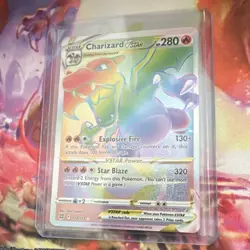 Pokemon Charizard VSTAR Secret Rare Holo Brilliant Stars 174/172 HP 280 Card - Image 1