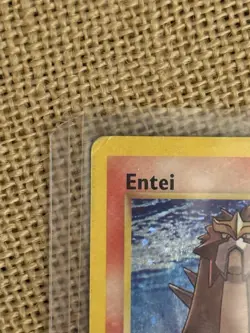 #2 Entei 6/64 Neo Revelation 2000 Holo Rare WOTC Pokemon Card TCG with Swirl - Image 4