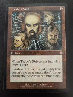🔮Tsabo's Web - Invasion - Magic The Gathering - MTG - Image 1