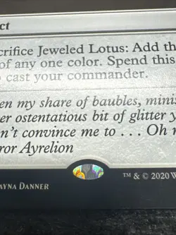 MTG Jeweled Lotus Commander Masters Regular Magic the Gathering !!! - Image 3