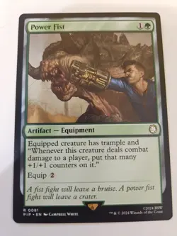 MTG - Universes Beyond: Fallout - Power Fist - NM - NF - Image 1
