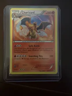 Pokemon TCG Charizard 160 HP 20/149 Holo Rare Boundaries Crossed - Image 1