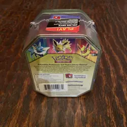 Pokemon TCG: Elemental Power Tin Vaporeon GX Unopened 820650806490 - Image 3