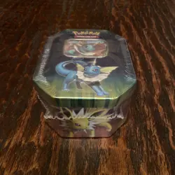 Pokemon TCG: Elemental Power Tin Vaporeon GX Unopened 820650806490 - Image 5