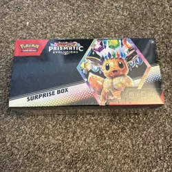 Pokemon TCG Scarlet and Violet Prismatic Evolutions Surprise Box SEALED - Image 1