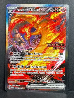 Pokemon Team Rockets Moltres UPC Stamped PROMO SET SIR 229/182 208/182 031/182 - Image 4