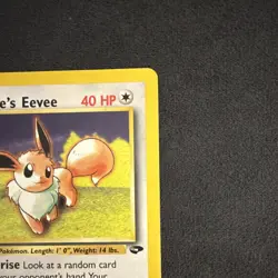 Wizards of the Coast Pokemon Lt. Surge's Eevee Gym Challenge 51/132 Uncommon - Image 5