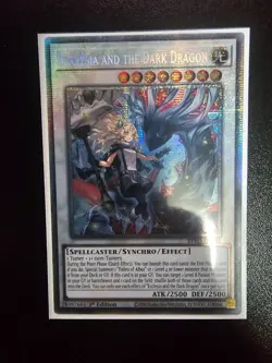 BPRO-EN041 Ecclesia and the Dark Dragon Starlight Rare 1st Ed YuGiOh - Image 1