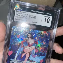 One Piece Boa Hancock OP07-051 CGC10 Japanese - Image 4
