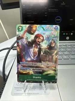 One Piece CCG Shanks OP14-027 Alt Art R The Azure Sea's Seven English - Image 5