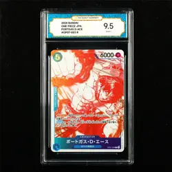 TQG 9.5 MINT+ 2024 One Piece JPN Portgas D. Ace OP07-053 R - Image 1
