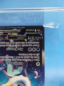 Pokemon TCG Vaporeon VMAX SWSH182 Black Star Promo Card NM Condition - Image 4