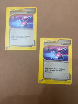 Pokemon Expedition 2x Switch 157/165 Cards E-series Uncommon Played - Image 1