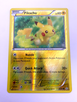 Pokemon Card - Reverse-Holo Pikachu 26/83 Generations *NM* Common - Image 1