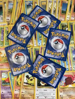 135X CARDS Vintage WOTC Pokemon TCG Bundle Job lot - Heavy Play / Damaged - Image 5