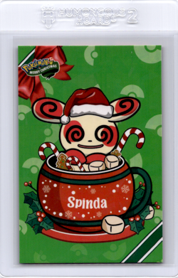 Spinda Peruvian christmas pokemon card - Image 1