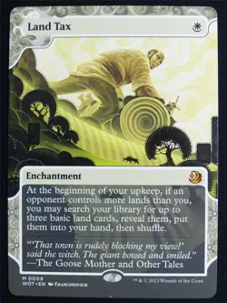 Land Tax Showcase - WOT - Mtg Card #4J2 - Image 1