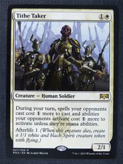 Tithe Taker - Mtg Magic Cards #JD - Image 1