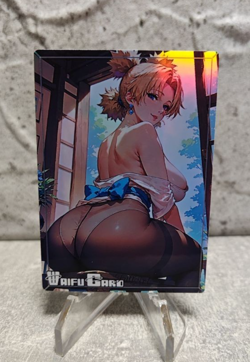 Temari Trading Card Waifu Goddess Story Anime Girl holo Karte Manga Full Art - Image 1