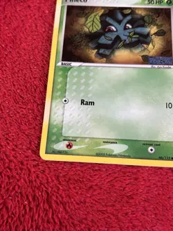 Pineco 66/115 Unseen Forces Reverse Holo Pokemon Card Played - Image 4