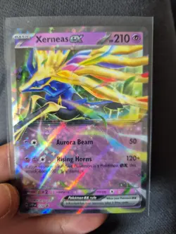 Pokemon Xerneas EX SVP 179 Black Star Promo Card NM Condition - Image 1
