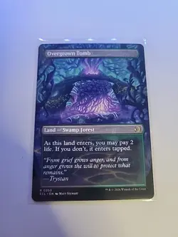 Overgrown Tomb (Borderless) Lorwyn Eclipsed Regular - Image 2