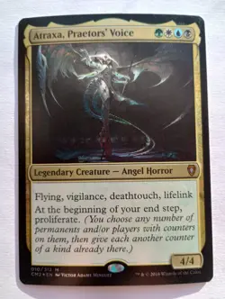 MTG - 1x Atraxa Praetors' Voice - Foil - Commander - LP - Image 1