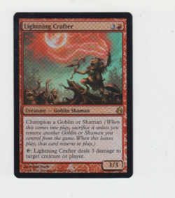 Foil Lightning Crafter *Morningtide* MTG Magic the Gathering - Image 1