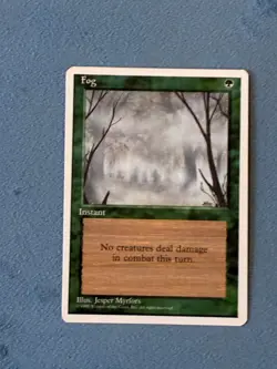 Fog, Fourth Edition, Magic the Gathering MTG - Image 1