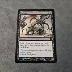Exhume Premium Deck Series: Graveborn Common Black Sorcery Foil MTG #17 - Image 1