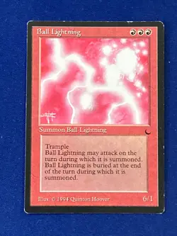 Ball Lightning, The Dark, Magic the Gathering MTG - Image 1
