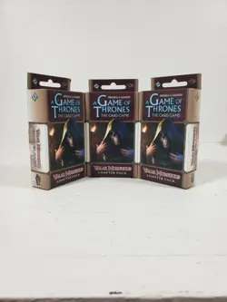 1 new sealed starter chapter pack Game Of Thrones CCG - Valar Morghulis - Image 1
