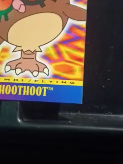 Topps Pokemon Johto Series 1 Non Holo #163 Hoothoot LP - Image 5