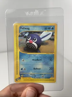 Poliwag 125/165 Expedition Regular Common Pokemon Card 2002 Engl. LP Light Play - Image 1