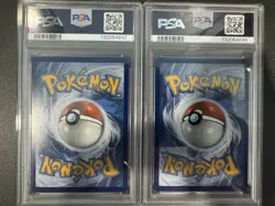 Pokemon 2019 Reshiram & Charizard GX, Charizard & Braixen GX PSA 9 Lot - Image 2