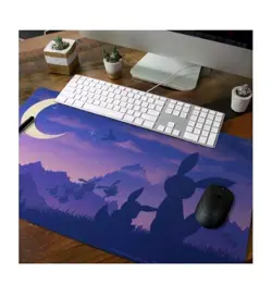 Pokemon Center Exclusive Playmat: Eevee & Umbreon Twilight Playmat - Image 1