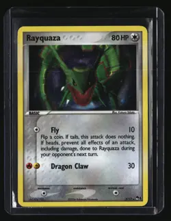 Pokemon RAYQUAZA 3/17 (Holo Rare) POP Series 1 - LP/Light Play - Image 1