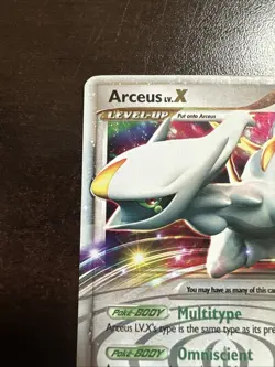 Arceus LV. X DP53 Pokemon TCG Diamond Pearl Promo DMG - Image 2