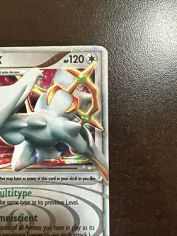 Arceus LV. X DP53 Pokemon TCG Diamond Pearl Promo DMG - Image 3