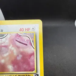 2000 Pokemon Gym Challenge Koga's Ditto Holo #10/132 *see Photos* - Image 2