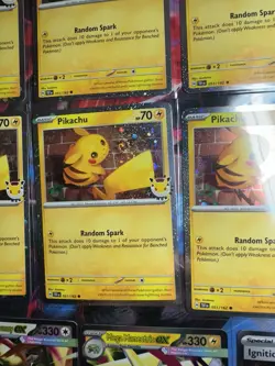 2026 Pikachu 051/162 Pokemon Day 30th Anniversary Promo Set Of 8 + Coin/bonuses - Image 2