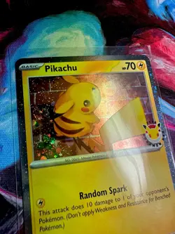 2026 Pikachu 051/162 Pokemon Day 30th Anniversary Promo Set Of 8 + Coin/bonuses - Image 3