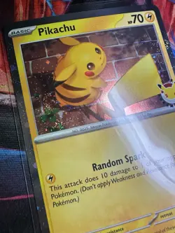 2026 Pikachu 051/162 Pokemon Day 30th Anniversary Promo Set Of 8 + Coin/bonuses - Image 4