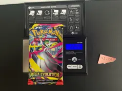 22.44g VERY HEAVY Mega Evolution Pokemon Sealed Booster Pack New SIR/HRU - Image 1