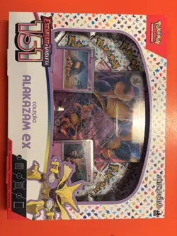 PORTUGUESE Pokemon TCG: Scarlet & Violet-151 Collection Alakazam ex box - Image 1